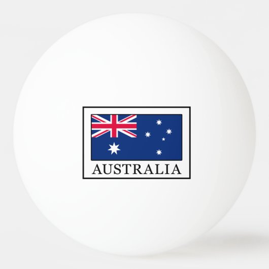 Australië Pingpongballen (Voorkant)