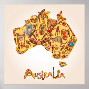 Australië Poster
