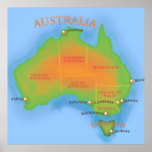 Australië Poster