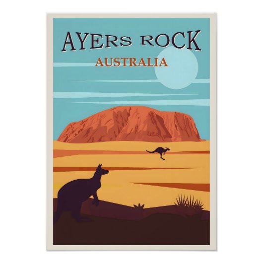 Australie poster vintage (Devant)