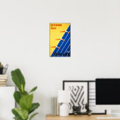 Australie Poster vintage restauré (Bureau à domicile)