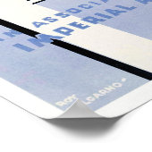 Australie Poster Vintage voyage restauré (Coin)