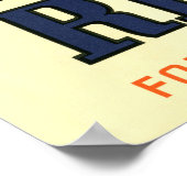 Australie Poster Vintage voyage restauré (Coin)