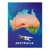 Australie poster Voyage vacances (Devant)