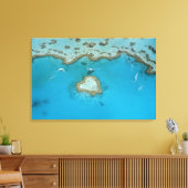 Australië, Queensland, de Whitsunday-eilanden, Canvas Afdruk (Insitu (Woonkamer))