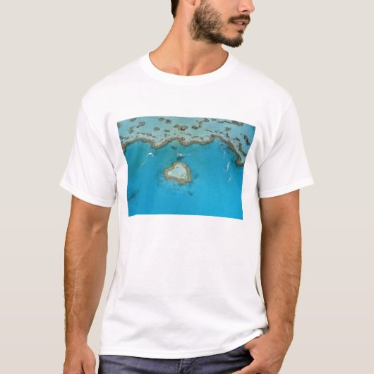 Australië, Queensland, de Whitsunday-eilanden, T-shirt (Voorkant)