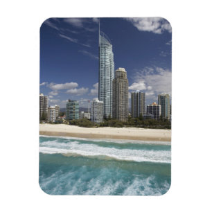 Australië, Queensland, goudkust, surfers Magneet