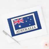 Australië Rechthoekige Sticker (Envelop)