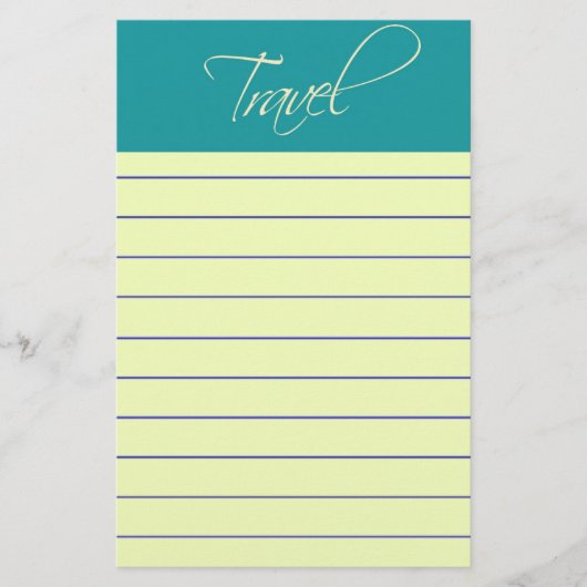 Australië:Reisartikelen Briefpapier (Voorkant)