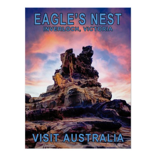 Australië Reisposter Perfect Poster (Voorkant)