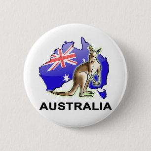 Australië Ronde Button 5,7 Cm