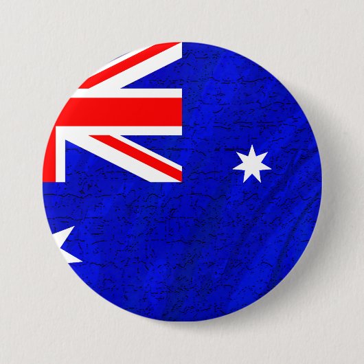 Australië Ronde Button 7,6 Cm (Voorkant)