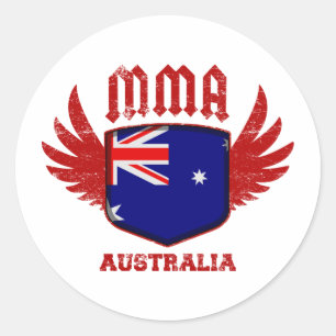 Australië Ronde Sticker