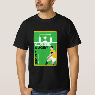 Australië Rugby Fan Art T-shirt