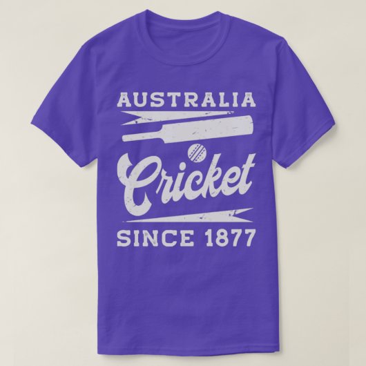  Australië sinds 1877 T-shirt (Design voorkant)