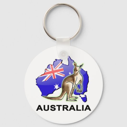 Australië Sleutelhanger (Voorkant)