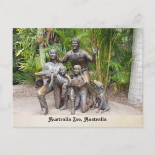 Australië, Steve Irwin, Australia Zoo, Queensland Briefkaart