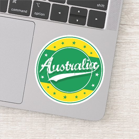 Australië Sticker (Detail)