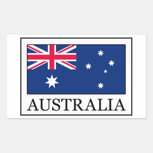 Australië Sticker (Voorkant)