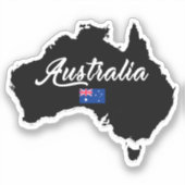 Australië Sticker (Voorkant)