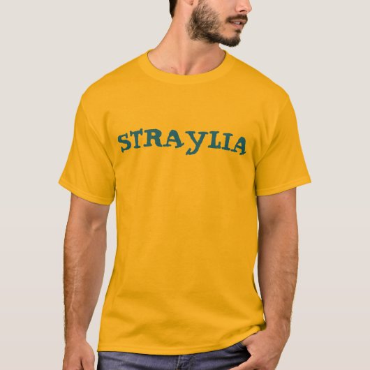 Australië "Straylia" T-Shirt (Voorkant)