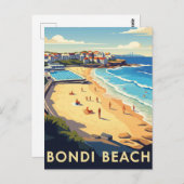 Australie Sydney Bondi Beach Carte postale (Devant / Derrière)