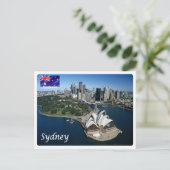 Australië - Sydney - Briefkaart (Staand voorkant)