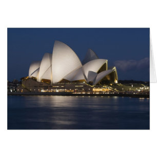 Australie, Sydney. Opéra de nuit sur