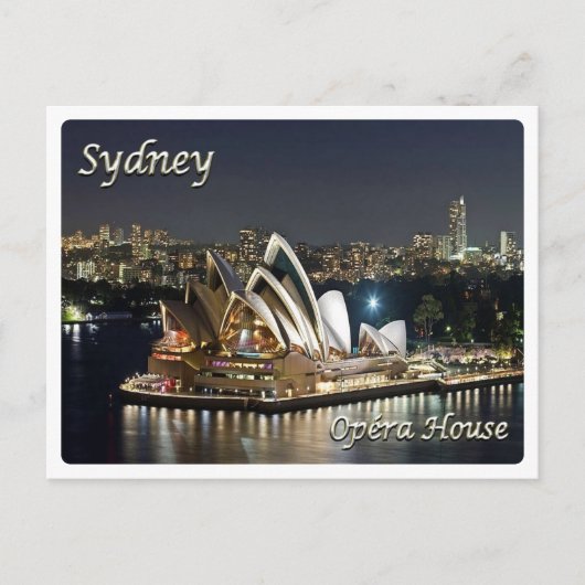 Australië - Sydney - Opera House - Briefkaart (Voorkant)