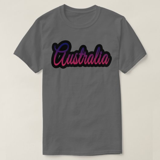 Australië T-shirt (Design voorkant)