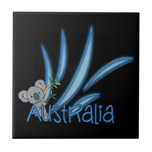 Australië Tegeltje (Voorkant)