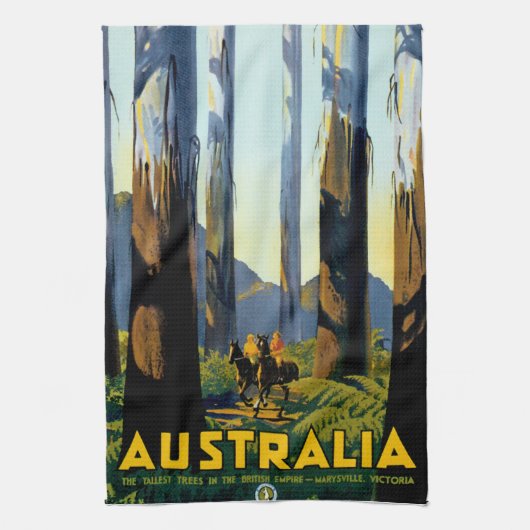 Australië Theedoek (Verticaal)