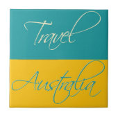 Australië:Travel keramische tegel Tegeltje (Voorkant)