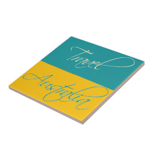 Australië:Travel keramische tegel Tegeltje