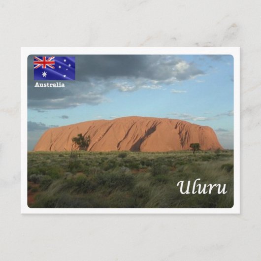 Australië - Uluru - Briefkaart (Voorkant)