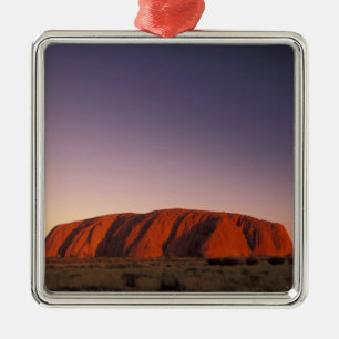 Australië, Uluru Kata Tjuta National Park, Uluru 2 Metalen Ornament