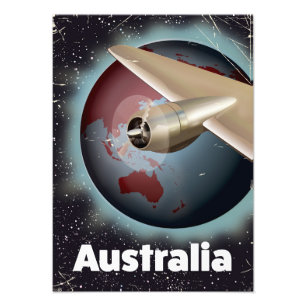 Australië vakantie poster