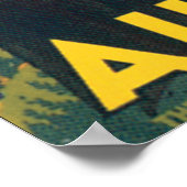 Australië Vintage Travel Poster (Hoek)