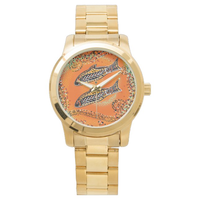 AUSTRALIË VIS KUNST      \ HORLOGE (Voorkant)