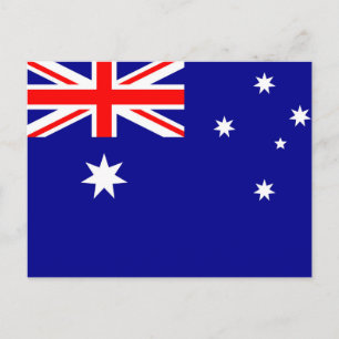 Australië Vlag Briefkaart