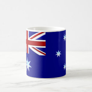 Australië Vlag Chrome Koffie Mok
