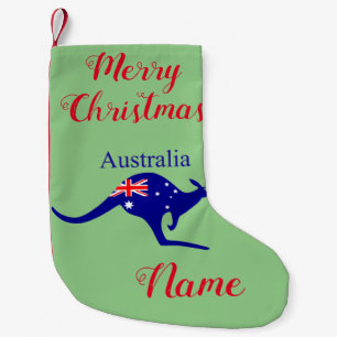 Australië Vlag Kangoeroe Thunder_Cove Kleine Kerstsok