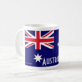 Australië vlag mok (Voorkant links)