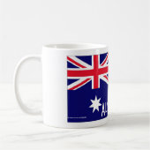 Australië vlag mok (Links)