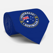 Australië Vlag Nek Das, Stijlvolle Aussie Das.