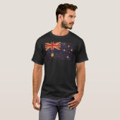 Australië Vlag  ontwerp Mannen T-shirt (Voorkant volledig)
