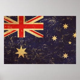 Australië Vlag  Ontwerp Poster