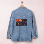 Australië Vlag  Ontwerp Vrouwen Denim Jacket (Hangar)