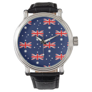 Australië vlag patroon horloge