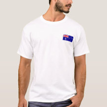 Australië Vlag T-Shirt, Patriotische T-Shirts,